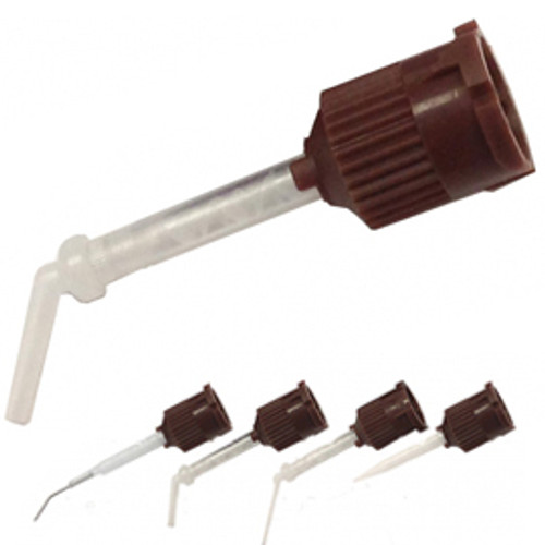 Activa Automix Tips with Short Intraoral Tips 20/Pk. Brown/Clear. *For use