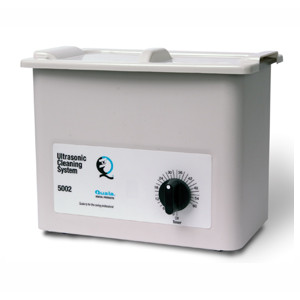 Quala 5002 Ultrasonic Cleaner w/ timer, Dimensions: 9 3/8' x 5 3/8' x 4'