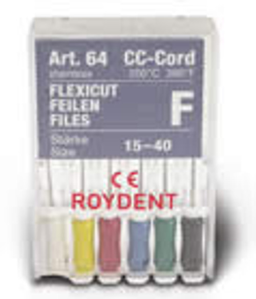 Flexicut Files Flexicut #30 Stainless Steel File, 21 mm, Box of 6 Files