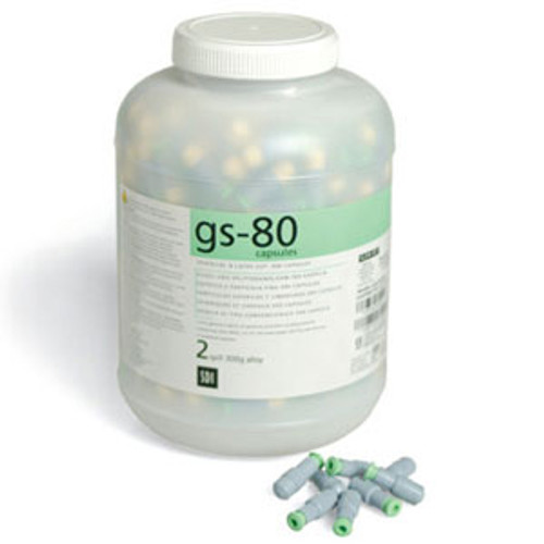 GS-80 fast set double spill (600 mg) dispersed phase alloy capsule, bulk pack