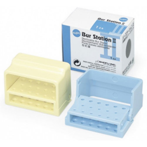 Bur Station II Blue, up to 17 instruments (11 FG and 6 CA). For storage