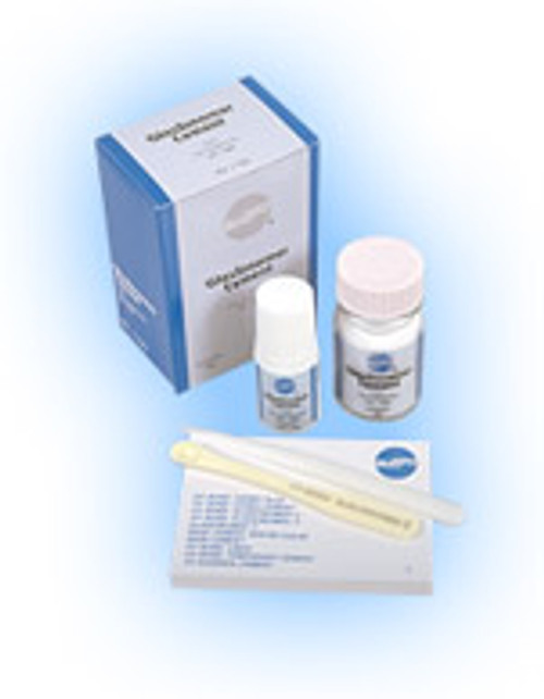 GlasIonomer Base Cement. Introductory Kit: 15 Gm. Yellow Powder, 5 mL Liquid