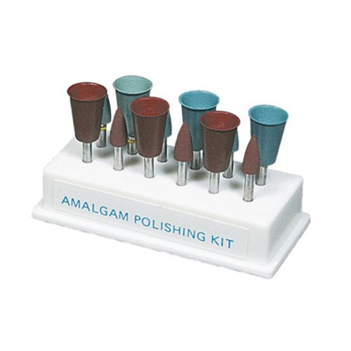 Shofu Dental Amalgam Polishing Kit - FG Shank. 12/Pk: 6 Brownie
