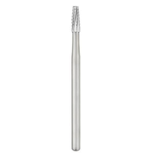 SS White HP #702L, Taper/ Flat End Cross Cut Carbide Bur 10/Pk.
