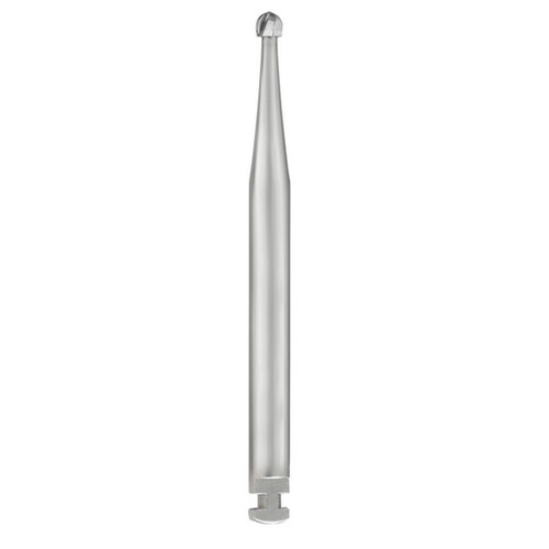 SS White RA #2 SL (surgical length) round carbide bur for slow speed latch