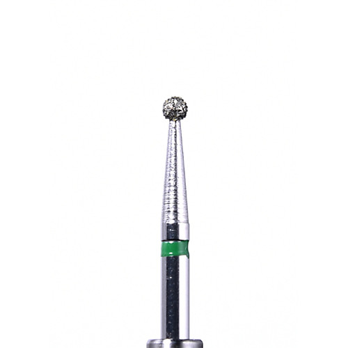 Piranha Diamonds FG #801.014 Coarse Grit, Round Shaped, Single Use Diamond Bur