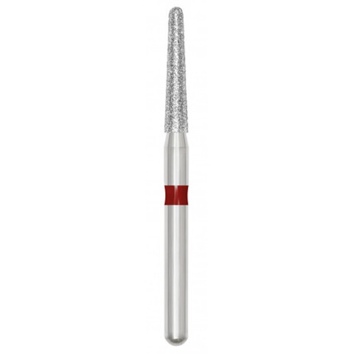 Revelation FG #856.014 Fine Round End Taper Diamond Bur, 5/Pack