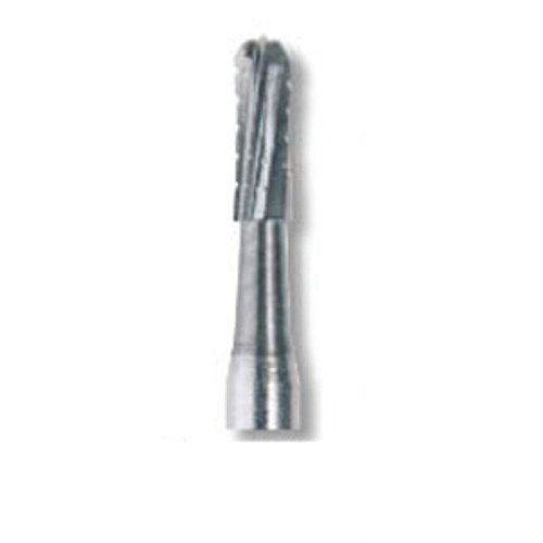 SS White FG #1558 SL (Surgical Length) Round End Fissure Carbide Bur, Pack of 5