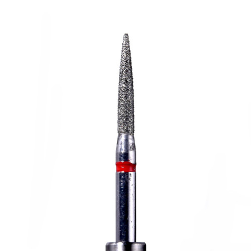 Piranha Diamonds FG #862.014 Fine Grit, Flame Shaped, Single Use Diamond Bur