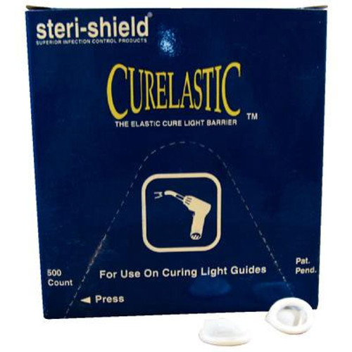 Steri-Shield Curelastic Cure Light Barriers, fit guides 11-13 mm, Box of 500