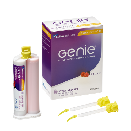 Genie VPS X-Light Body, Standard Set Berry Flavor, Red 2x 50ml Redesigned Cartridges w/Tips