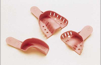 DenTray II Impression Trays #9P Perforated Upper Anterior, high impact