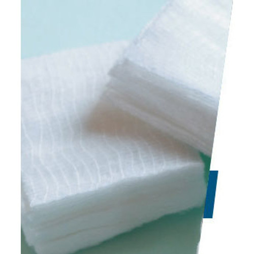 Venture 3' x 3' 8-ply Non-Sterile Cotton Filled Sponges, Case of 4000