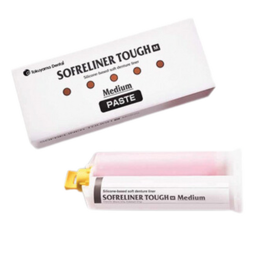 Sofreliner Tough M (Medium) Cartridge Refill 54 g - Silicon Denture Relining