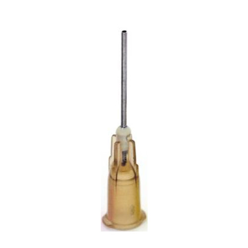 Appli-Vac 19 ga Brown Needle Tips, 3/4' Blunt-End, Bendable. Endo / Perio