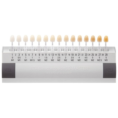 VITA Bleachedguide 3D-Master Shade Guide. Planning and monitoring tooth