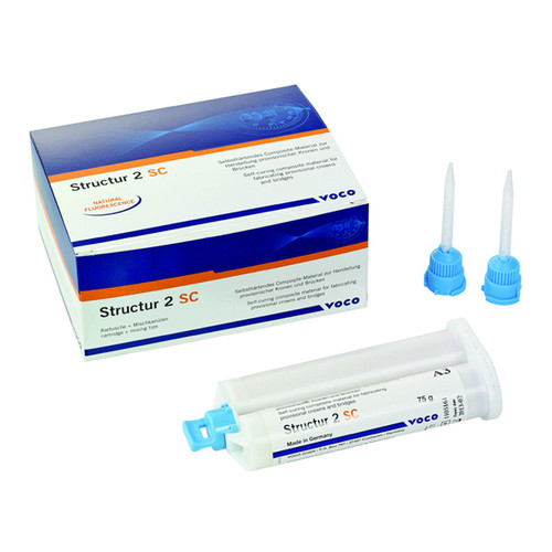 Structur 2 SC A2 shade. Self-Cure Temporary Crown and Bridge Material. 1 - 75