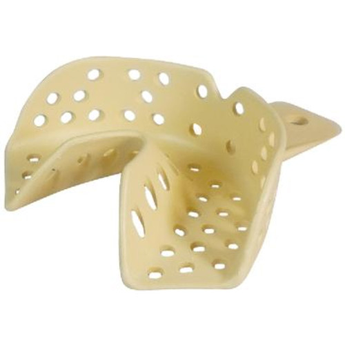 Tra-Ten #7 Anterior Upper or Lower, Beige Fully Perforated Plastic Impression