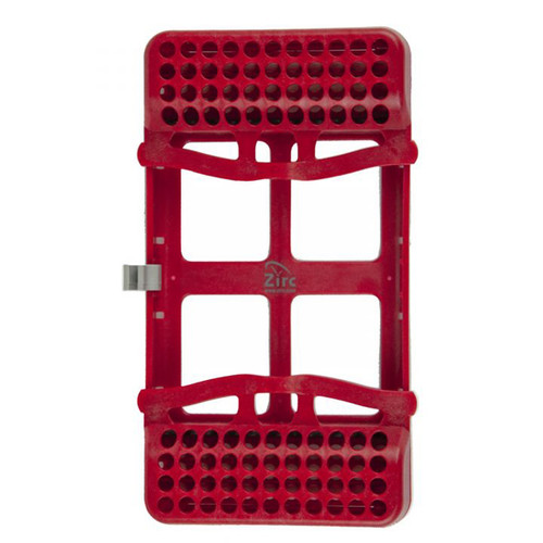 E-Z Jett Cassette Slim 8 Instrument Holder, Red