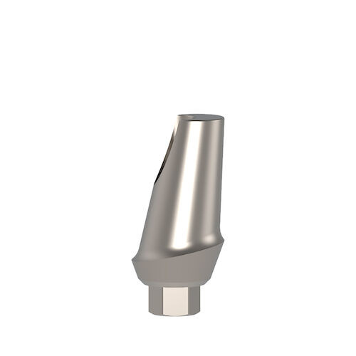 Angulated Esthetic Cemented Abutments 15°, 1 mm x 10 mm