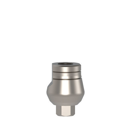 Cemented Abutments Short Wide Cementing Post, 7 mm