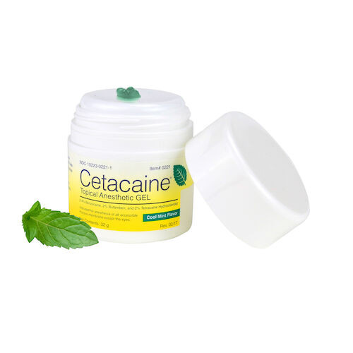 Cetacaine Cool Mint, 32 g, Pump Jar