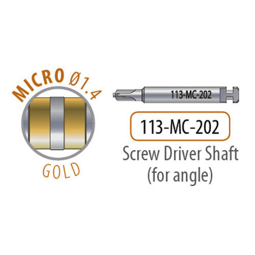 Screws and Tacks Micro Driver Shaft for Angle