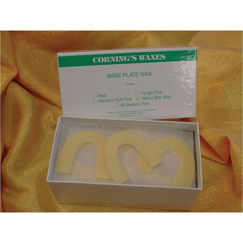 Corning Waxes Premium Base Plate, Pink, 5 lb.