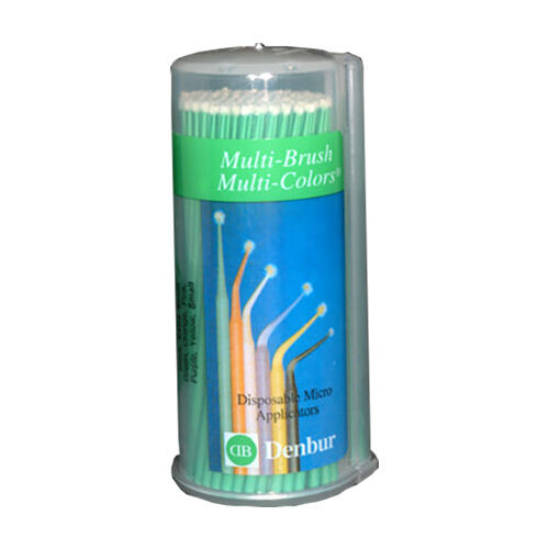 Multi-Brush Multi-Colors Green, Economy, 600/Pkg