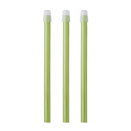 Monoart Saliva Ejectors and Adapter EM15, Lime, 100/Pkg.