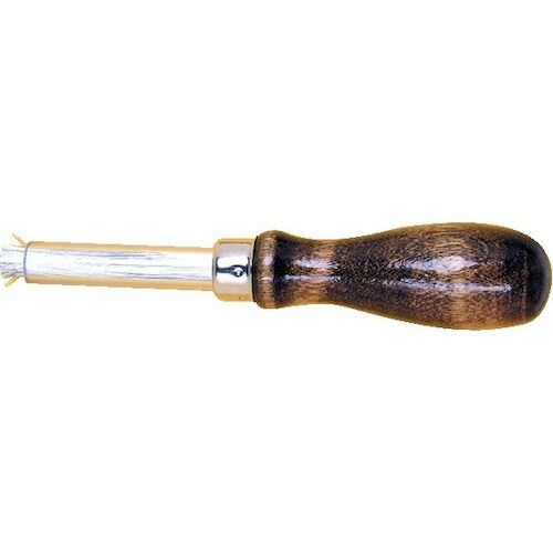 Bur Brushes Wooden Handle, 5" Long