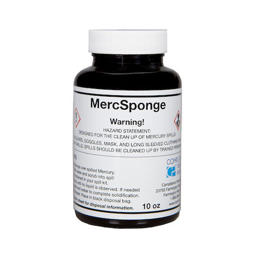 Mercury Spill Kit MercSponge Refill, 12 oz.