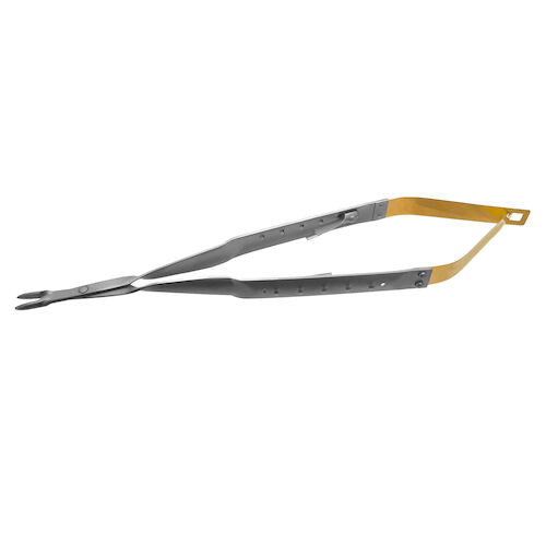 Snagless Needle Holder 17.75 cm Round Handle, Castroviejo, Straight Tips