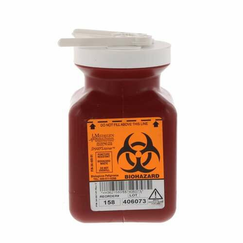 Sharps Container w/ Needle Remover 0.7 Quart