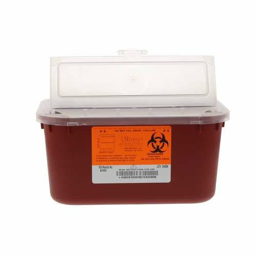 Sharps Containers 1 Gallon, Stackable, 1/Pkg
