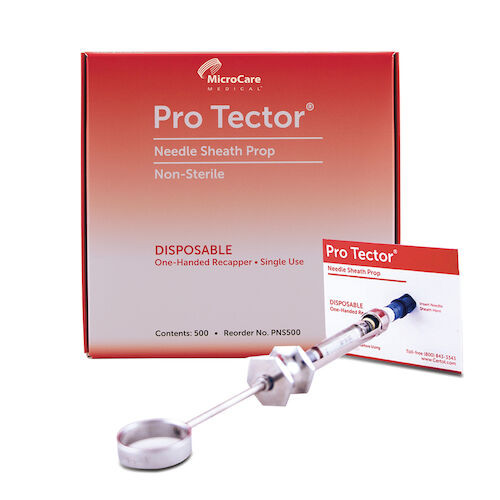 Pro Tector Needle Sheath Prop Needle Sheath Prop, 500/Box