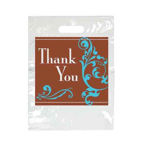 Specialty Scatter Bags Thank You, 9" x 13", 100/Pkg.