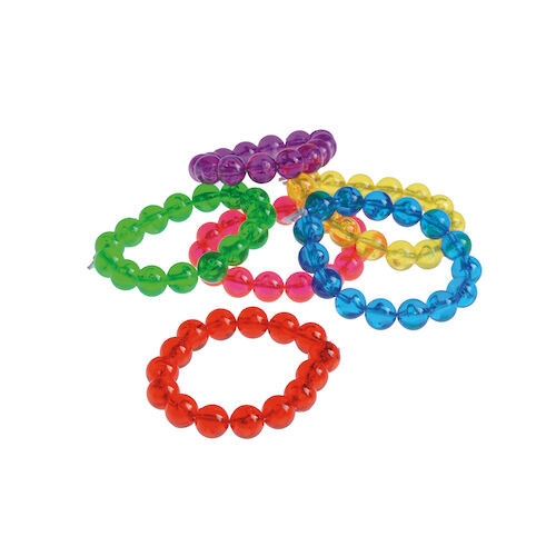 Colorful Bead Bracelets 36/Pkg., JV419
