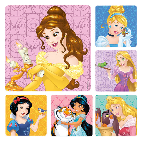 Kids Stickers Disney Princess Classic 100/Box