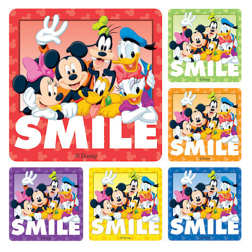 Disney Stickers Gang Smile, 100/Roll, PS233