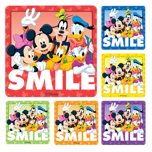 Kids Stickers Disney Smile 100/Box