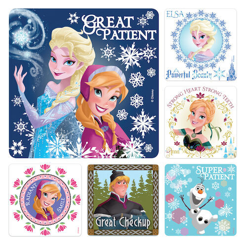 Disney Stickers Frozen Dental, 100/Roll, PS591