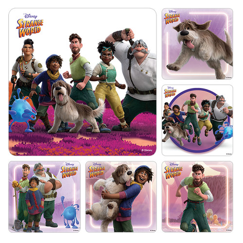 Kids Stickers Strange World 100/Box