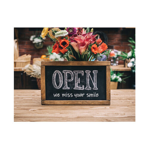 Recall Cards Were Open Chalkboard on Table Postcard, 250/Pkg., RC6964