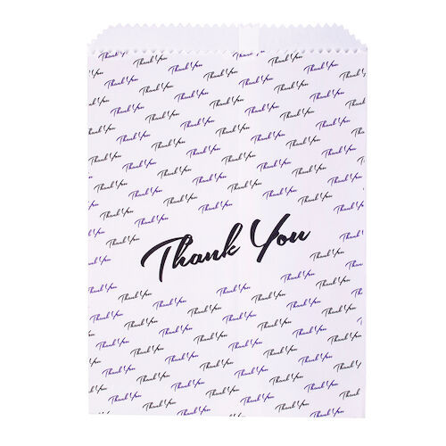 Paper Scatter Bags Thank You Design, 100/Pkg., S8631