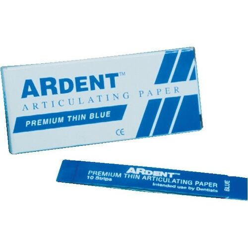 Ardent Articulating Paper Standard Waxed, Red, .0025", 144/Box