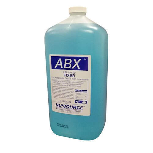 ABX Developer and Fixer Fixer, Gallon, 4/Case