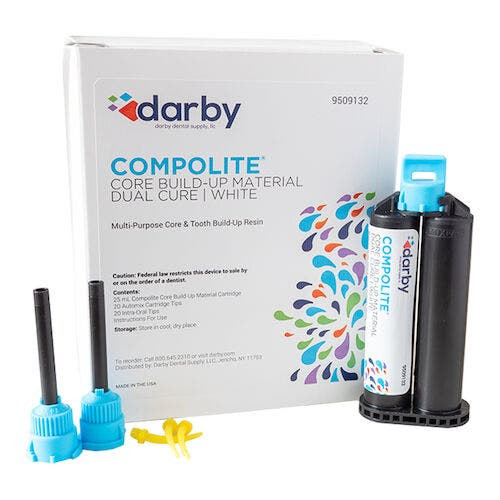 Compolite Core Build-Up Material, , 25 ml, White, Cartridge
