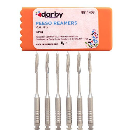 Peeso Reamers, RA, 32 mm, 5, 6/Pkg