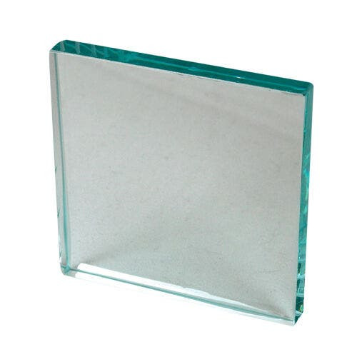 Glass Mixing Slab, , 4" x 4" x ½", Glass